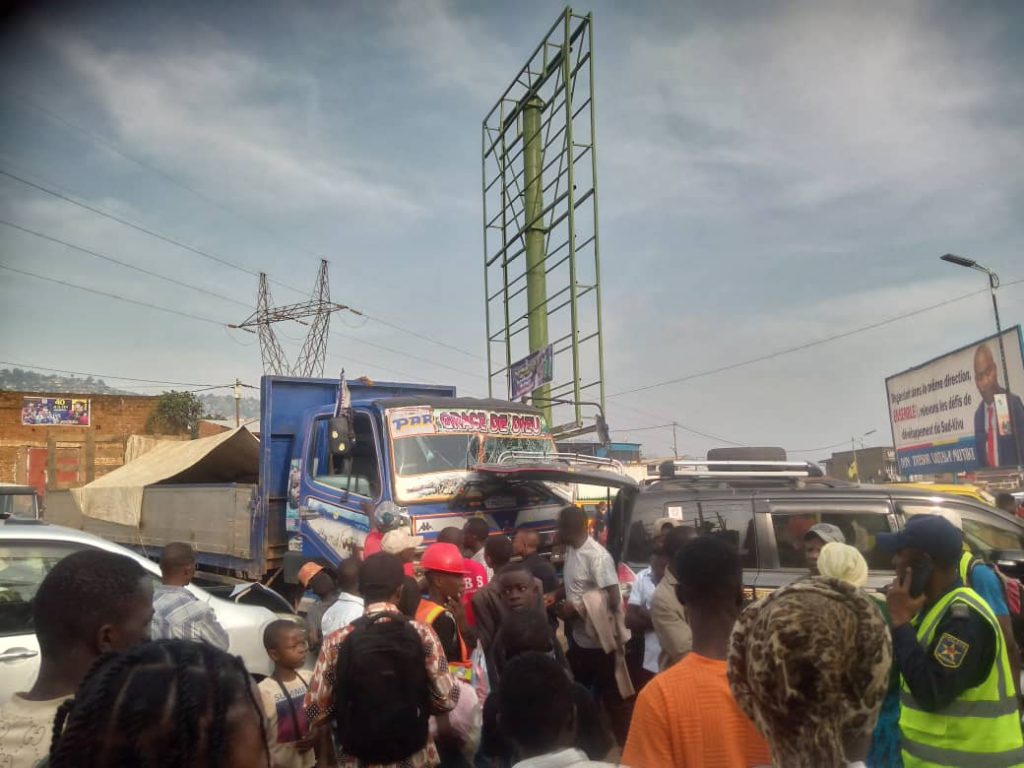 Sud Kivu: Un mort et deux blessés dans un accident de circulation routière à Bukavu