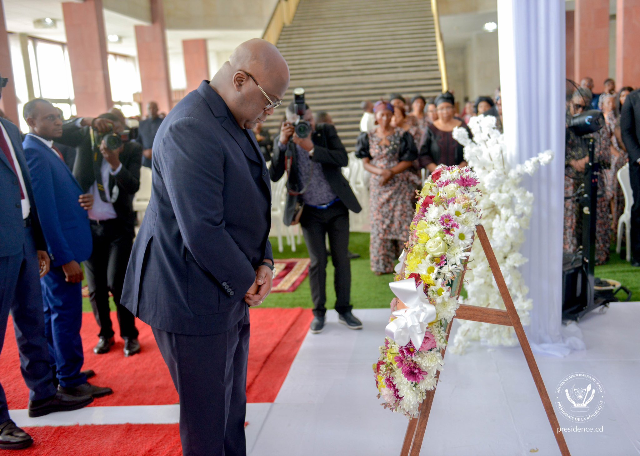 Hommage solennel du Président Tshisekedi au patriarche Donatien Kabanga Kabadi
