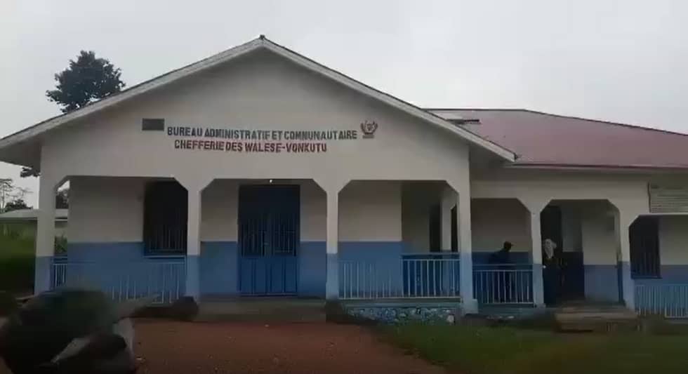 Ituri : La MONUSCO reconstruit le bureau administratif de la chefferie de Walese-Vonkutu