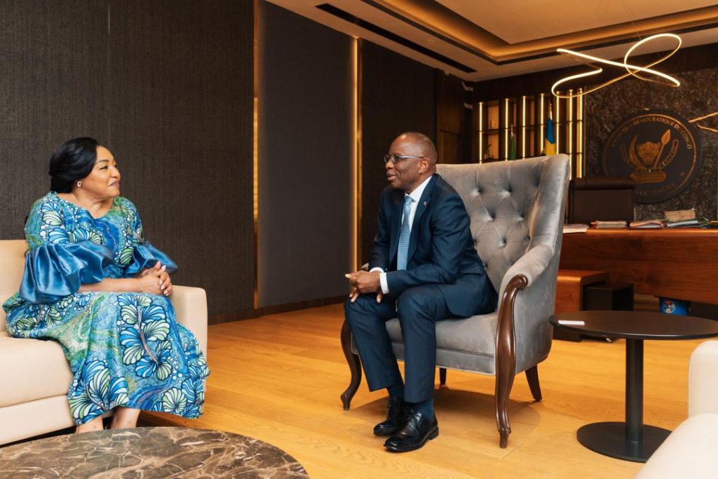 RDC: auprès du ministre de la justice, la première  Dame Denise Nyakeru Tshisekedi plaide en faveur des 269 femmes victimes de viol à la prison de Makala en septembre 2024