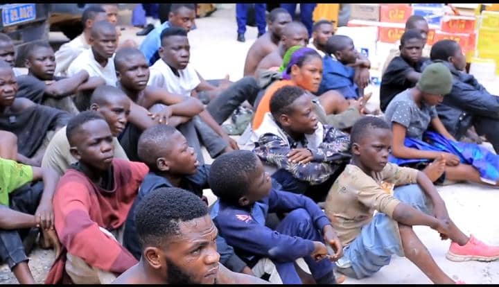 Lubumbashi : 45 présumés criminels, dont 3 femmes, interpellés par la PNC