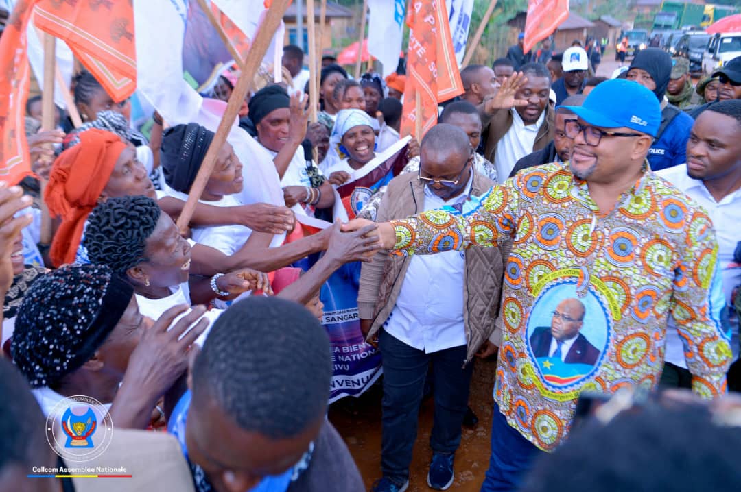 Nord-Kivu : À 3 km de la ligne de front, Aimé Boji en visite à Lubero pour un message de paix et d’unité