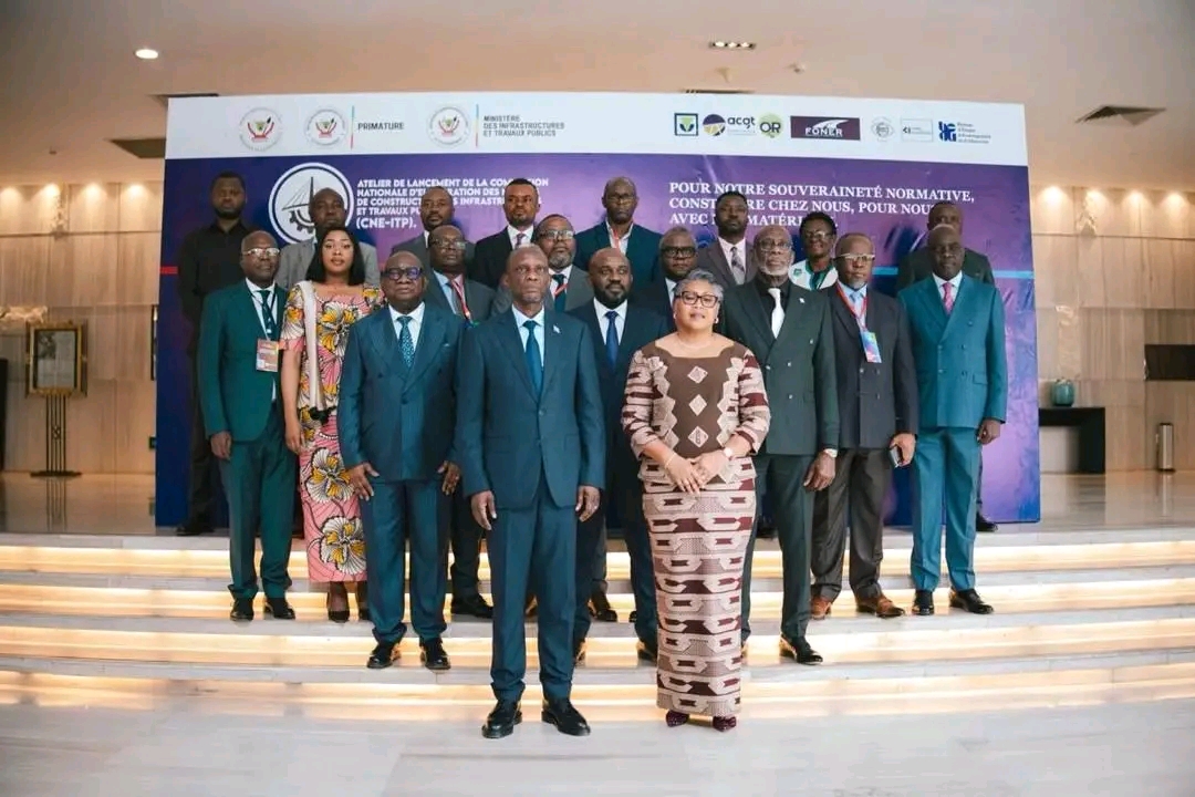 RDC : lancement des travaux du premier référentiel national de construction