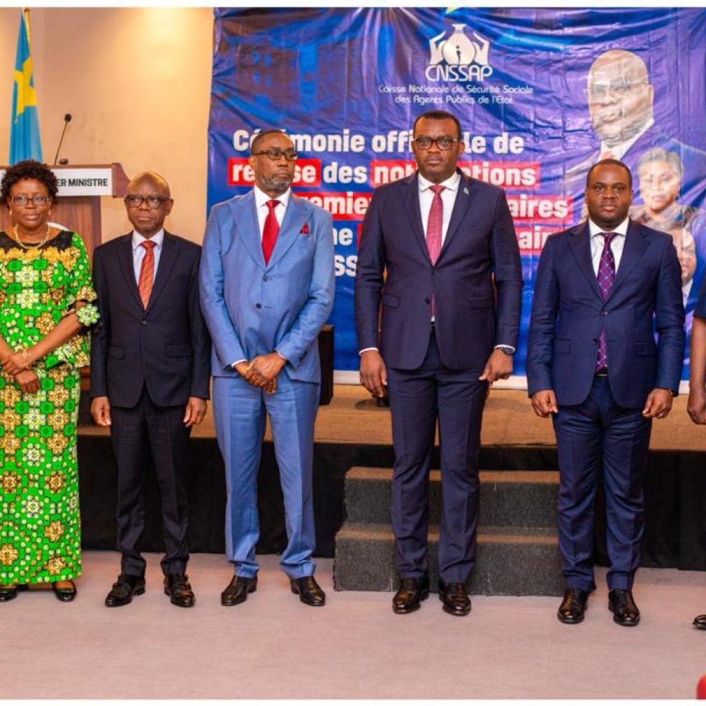 RDC : la CNSSAP lance le régime complémentaire et remet les premières notifications aux retraités