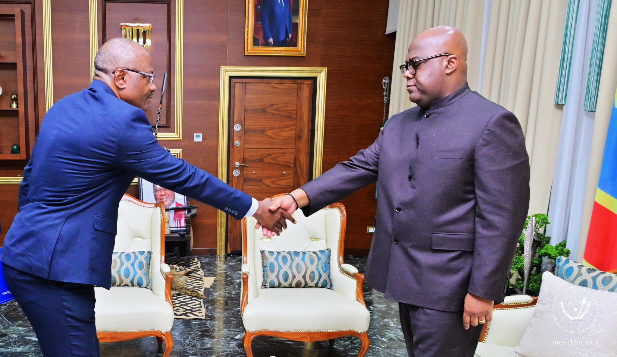 Ituri : Félix Tshisekedi exige le rétablissement rapide de la paix au général-major Gaby Kasongo