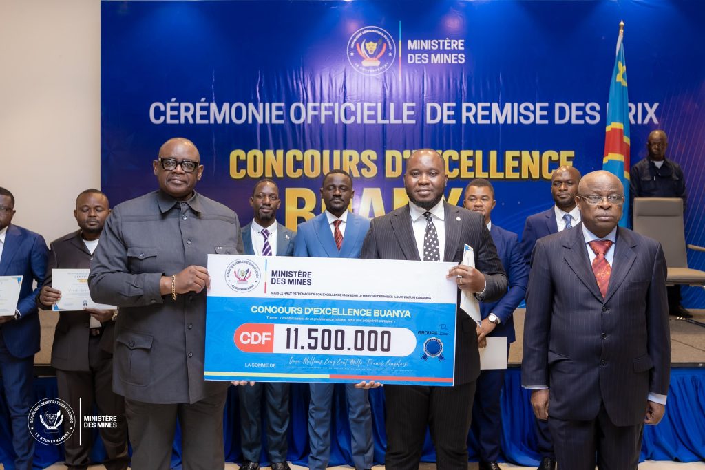 RDC : les énarques primés pour leurs réflexions sur l’avenir du secteur minier