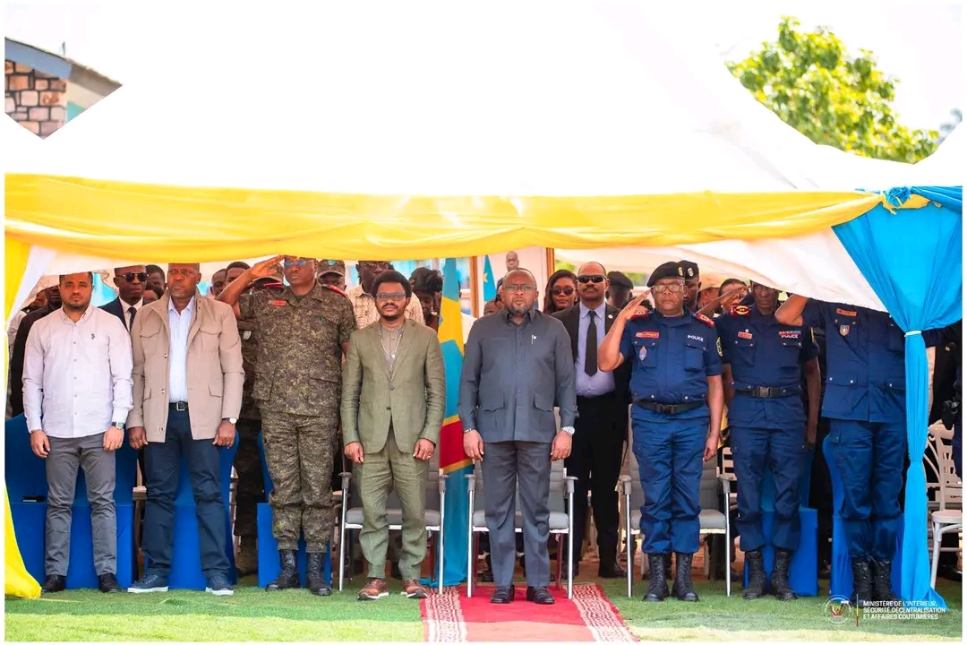 RDC : À Kisangani, Jacquemain Shabani lance la formation de 1 000 futurs policiers à Kapalata