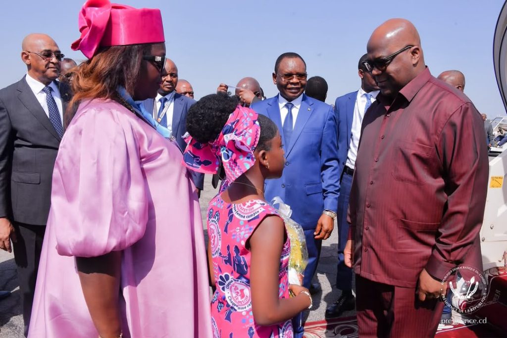 RDC : Félix Tshisekedi à N’Djamena pour défendre la sécurité de l’eau et renforcer les liens avec le Tchad