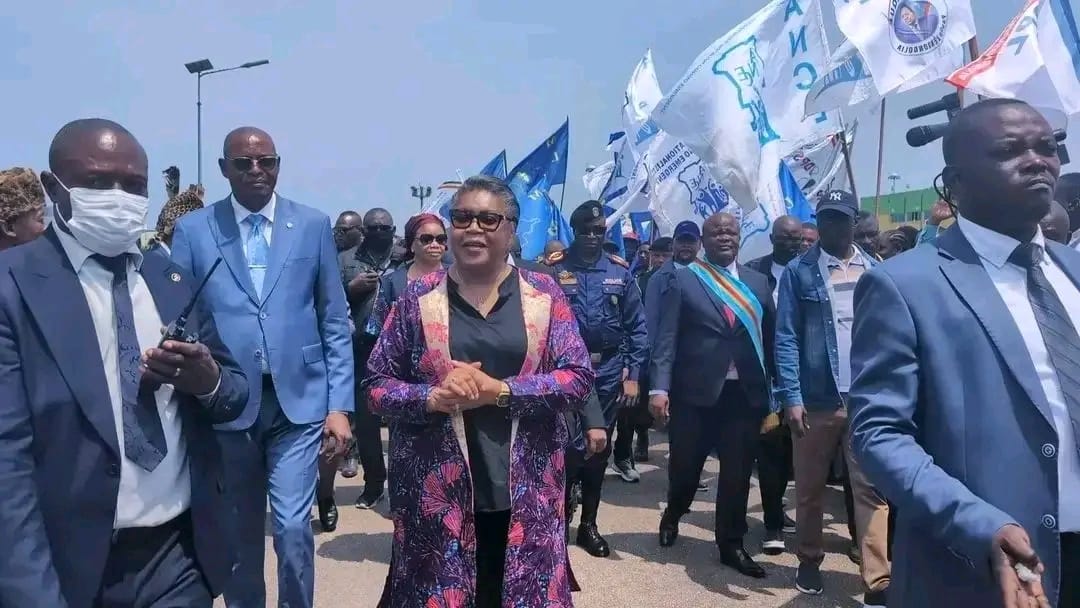 RDC : Judith Suminwa inspecte le dispositif de lutte contre Ebola en Ituri