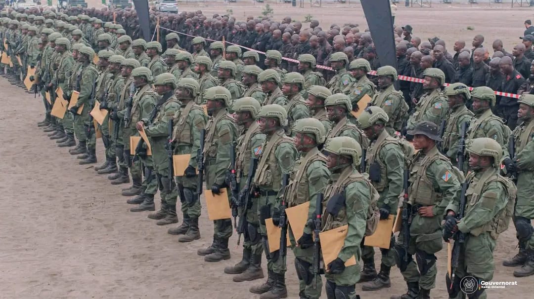 RDC : clôture de la formation de la première unité spéciale des FARDC recrutée au Kasaï-Oriental