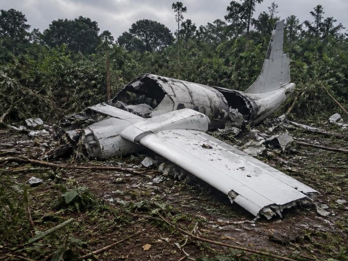 RDC : un avion de la compagnie Tracep retrouvé après son crash à Walikale