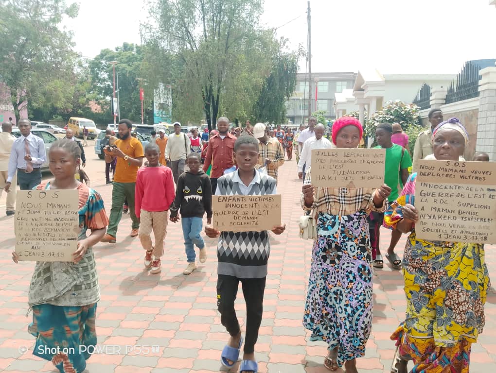 Sit-in des déplacés au gouvernorat : le Haut-Katanga promet des réponses dès la semaine prochaine