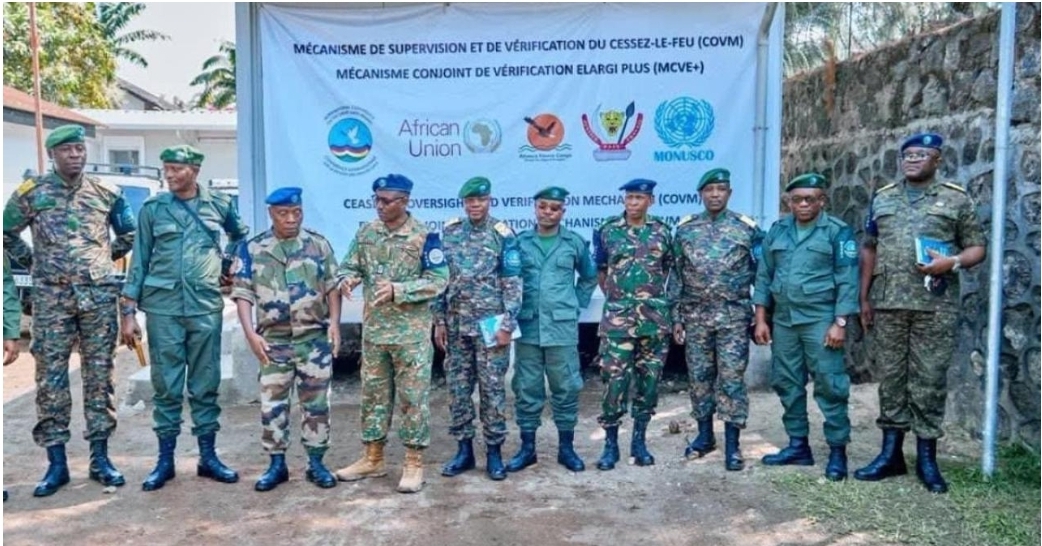 Est de la RDC : le mécanisme de vérification du cessez-le-feu (MCVE+) paralysé par la méfiance et les incidents diplomatiques