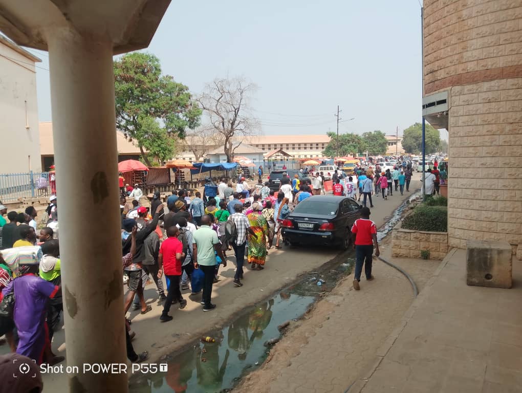 Lubumbashi : les vendeurs du marché M’zee manifestent contre leur déguerpissement