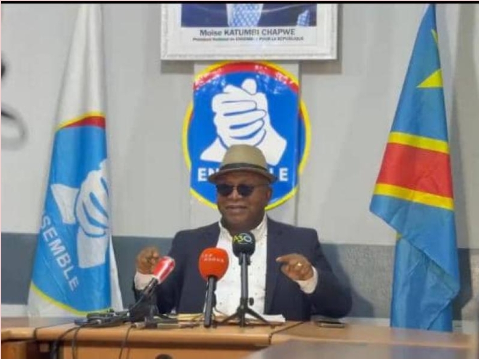 RDC : Ensemble pour la République exige des « principes directeurs » et le respect de la Constitution avant tout dialogue RDC : Ensemble pour la République exige des « principes directeurs » et le respect de la Constitution avant tout dialogue