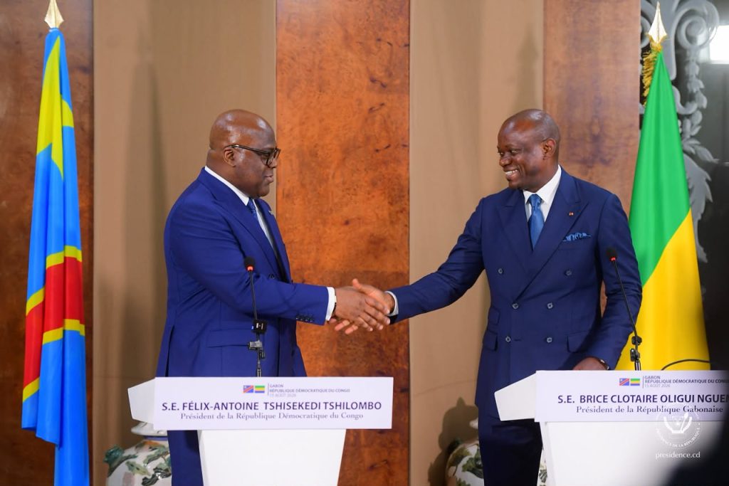 La RDC et le Gabon signent trois protocoles de coopération pour renforcer leurs relations bilatérales