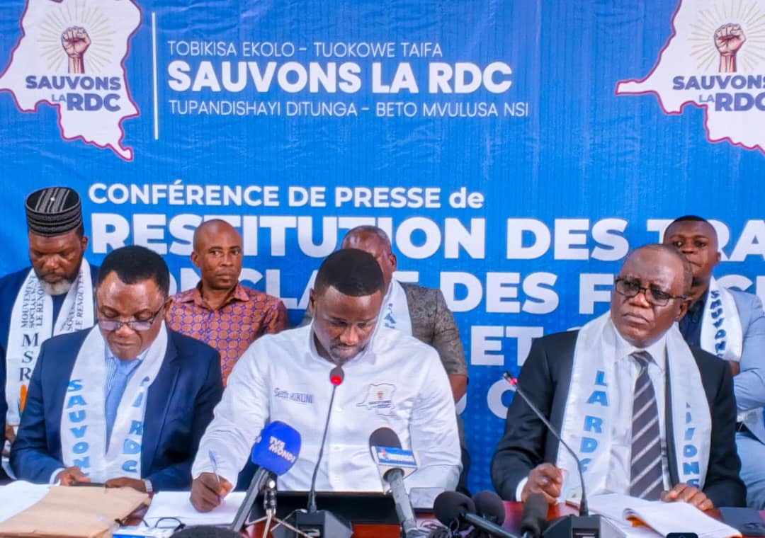 RDC : le mouvement « Sauvons la RDC » rejette le dialogue national convoqué par Félix Tshisekedi