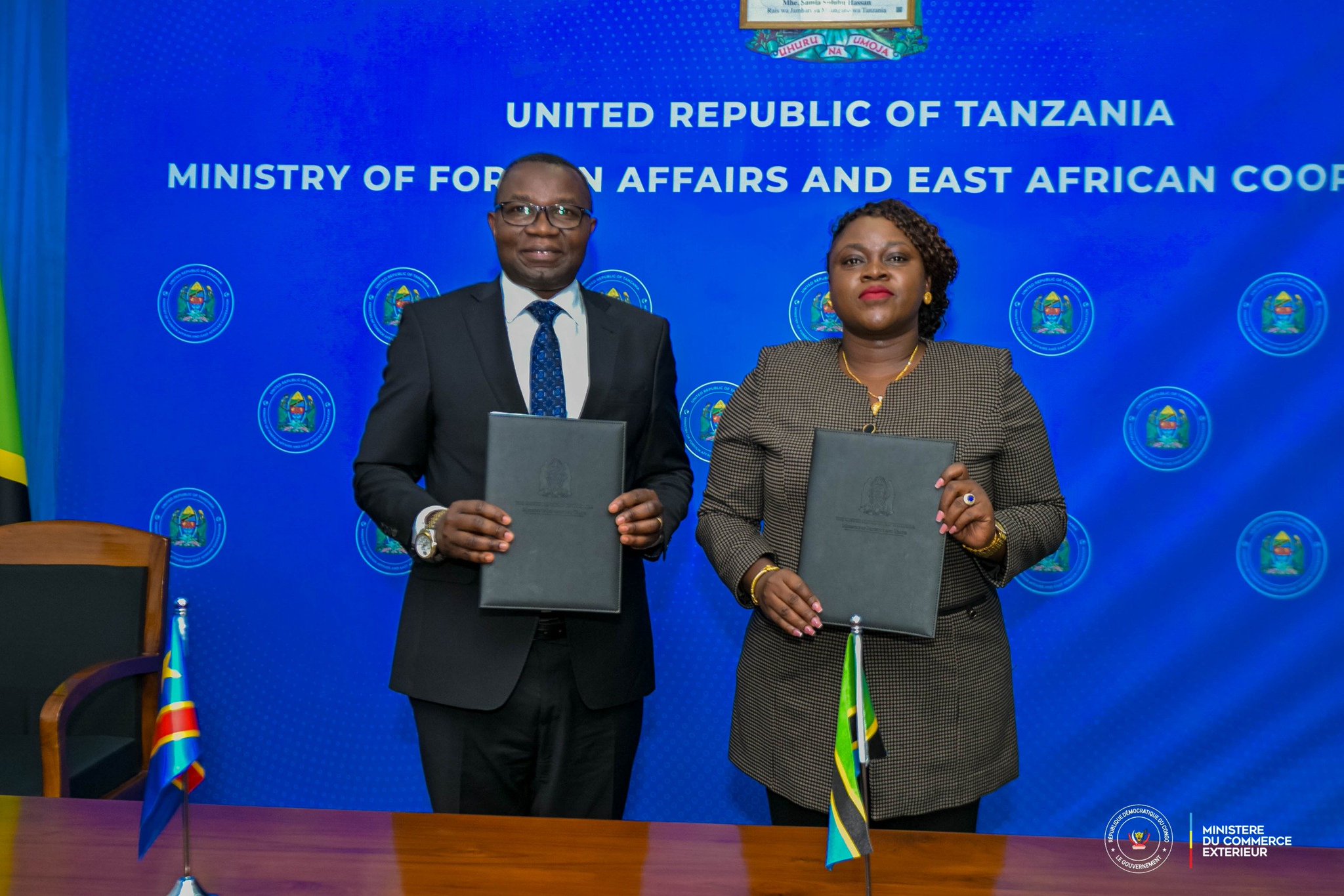 RDC-Tanzanie : Kinshasa et Dodoma se donnent 90 jours pour conclure un accord commercial