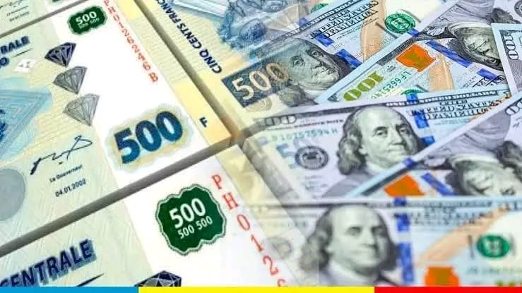 RDC : le franc congolais enregistre une légère dépréciation de 0,65% sur le marché indicatif