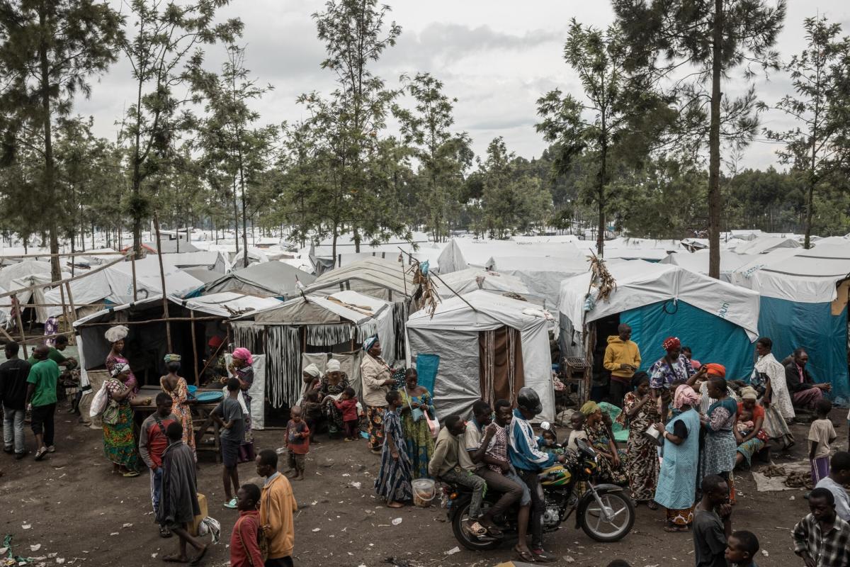 Ituri : plus de 3 100 déplacés trouvent refuge près de la base de la MONUSCO à Rhoo