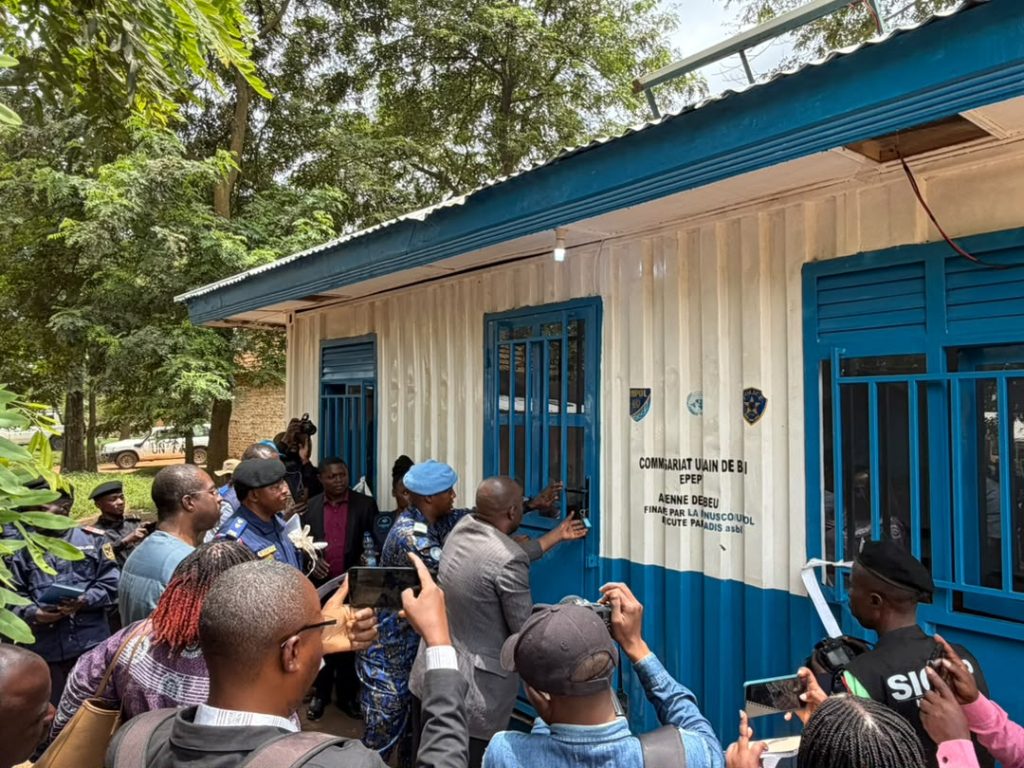 Beni : la MONUSCO dote la Police de neuf nouvelles infrastructures pour renforcer la sécurité de proximité