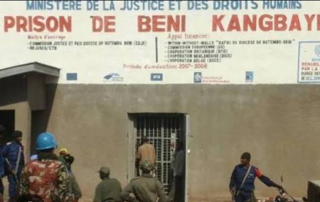 Nord-Kivu : douze détenus s’évadent de la prison centrale de Kangbayi à Beni