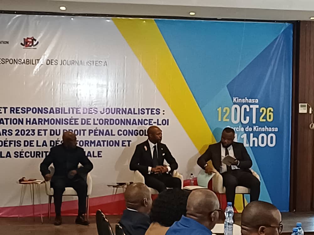 Liberté de la presse en RDC : JED présente 4 priorités pour mieux protéger les journalistes