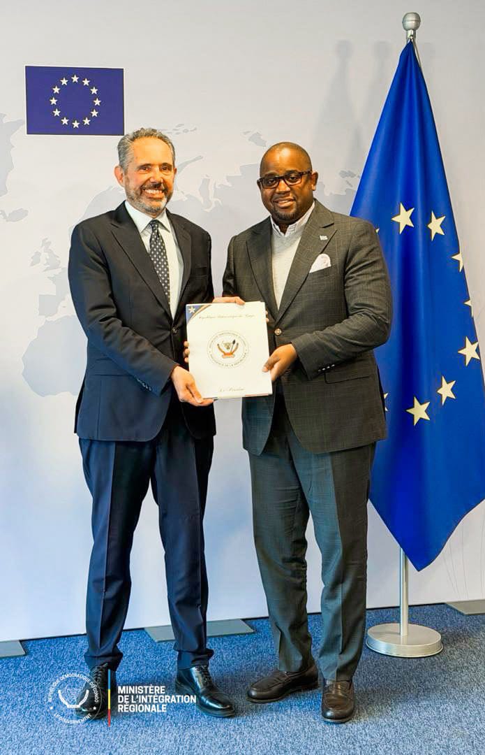 Dossier FDLR : après plusieurs pays africains, Floribert Anzuluni présente le plan congolais à l’Union européenne