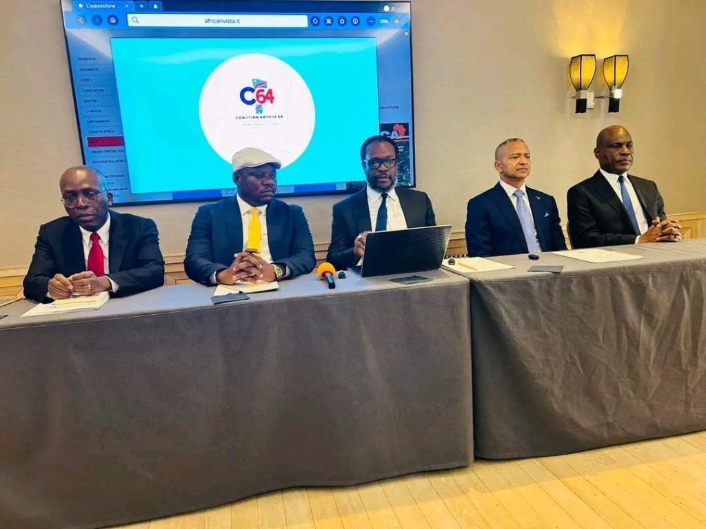 RDC : réunie à Rome, la C64 appelle à un dialogue national et veut rencontrer Félix Tshisekedi et Joseph Kabila RDC : réunie à Rome, la C64 appelle à un dialogue national et veut rencontrer Félix Tshisekedi et Joseph Kabila