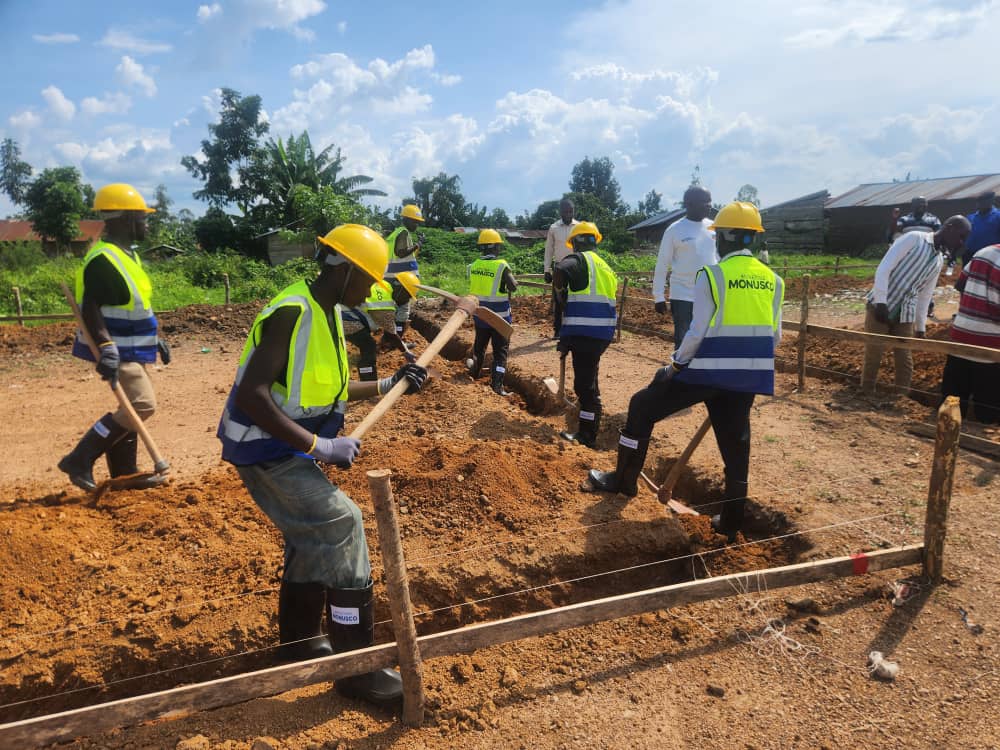 Nord-Kivu : la MONUSCO lance la construction d&rsquo;un marché de 49 000 USD à Mayi-Moya
